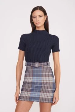 PATSY DRESS | FRENCH BLUE MEGA PLAID NAVY 10 PATSY DRESS | FRENCH BLUE MEGA PLAID NAVY -fashion patsy dress french blue mega plaid navy 1