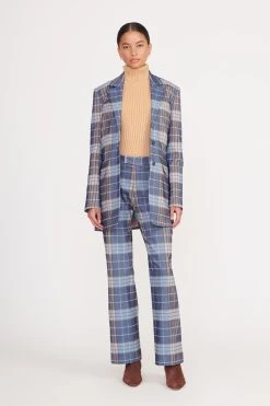 CITY BLAZER | FRENCH BLUE MEGA PLAID -fashion pirouette pant french blue mega plaid 4 7058fd31 4eca 4b72 ad64 45be896f034c