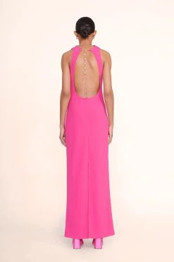 SHANNON DRESS | MAGENTA -fashion shannon dress magenta 01156 web