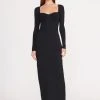 SILHOUETTE DRESS | BLACK
