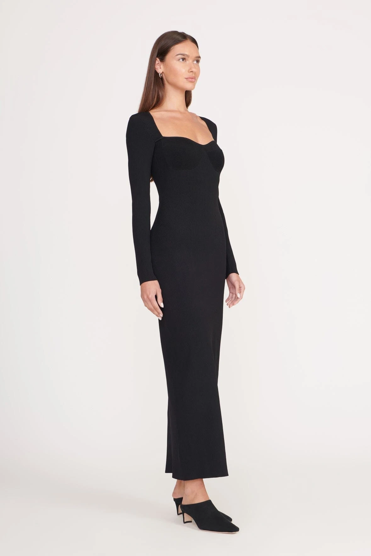 SILHOUETTE DRESS | BLACK 5 SILHOUETTE DRESS | BLACK - Image 3