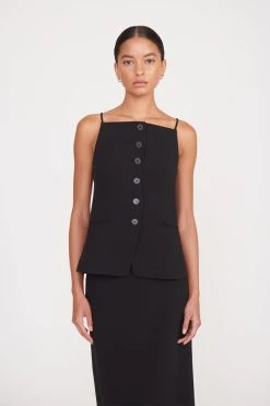 UNA TOP | BLACK -fashion una top black 8 5fed55a9 c4ce 4262 82a6 04428c32692f