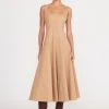 WELLS DRESS | CAMEL
